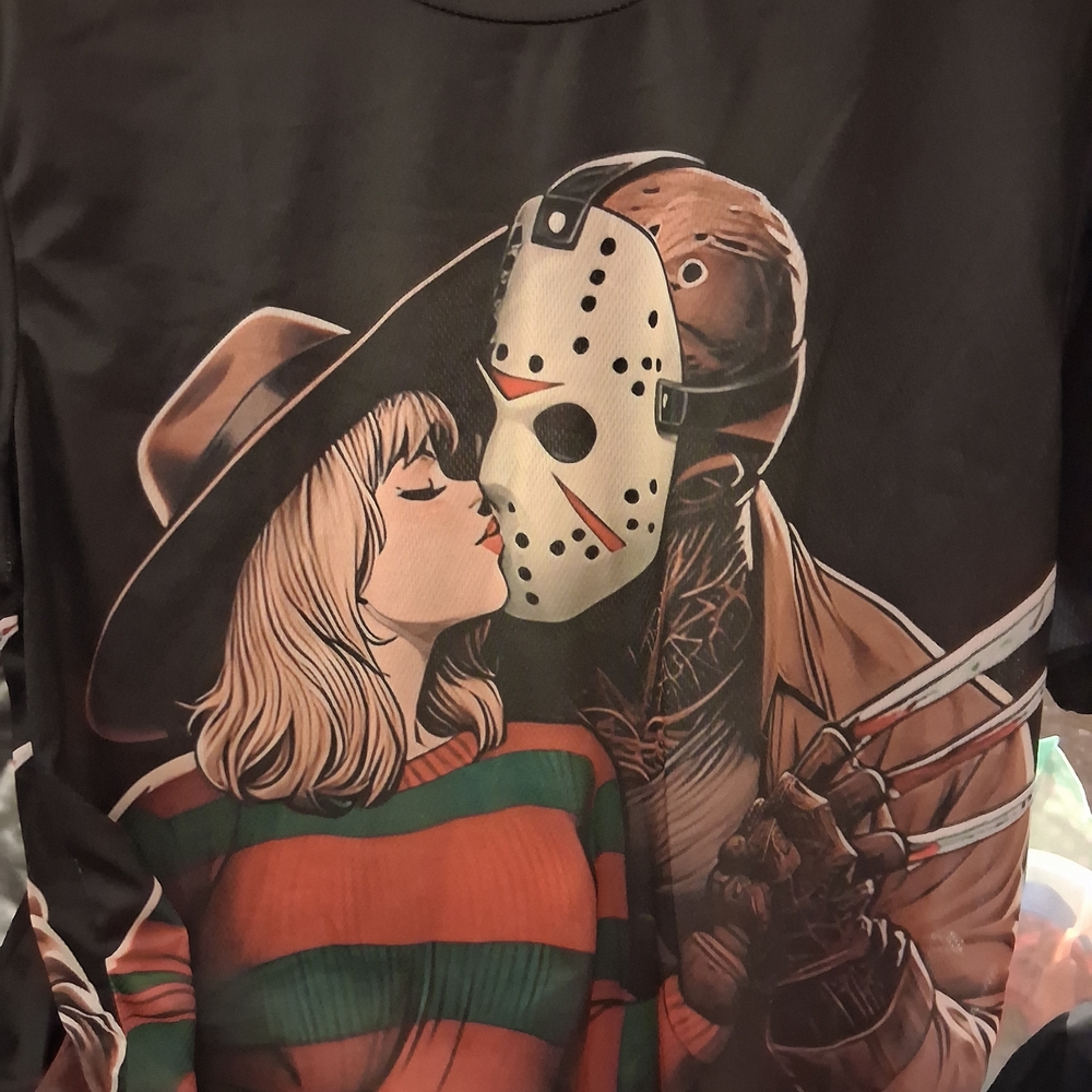 Horror Graphic Tee with Jason